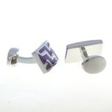 Enamel Dropping Glue Cufflinks