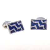 Enamel Dropping Glue Cufflinks