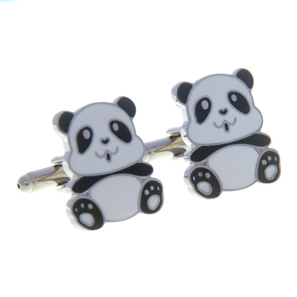 Animals Plants Enamel Dropping Glue Cufflinks