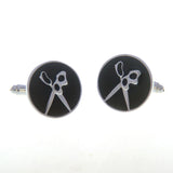 Enamel Dropping Glue Cufflinks