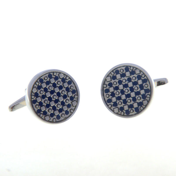 Enamel Dropping Glue Cufflinks