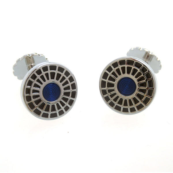 Enamel Dropping Glue Cufflinks