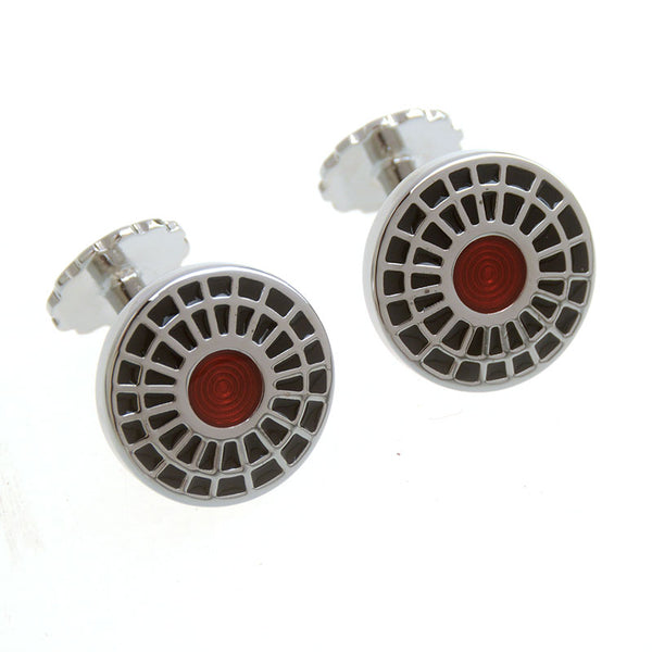 Enamel Dropping Glue Cufflinks