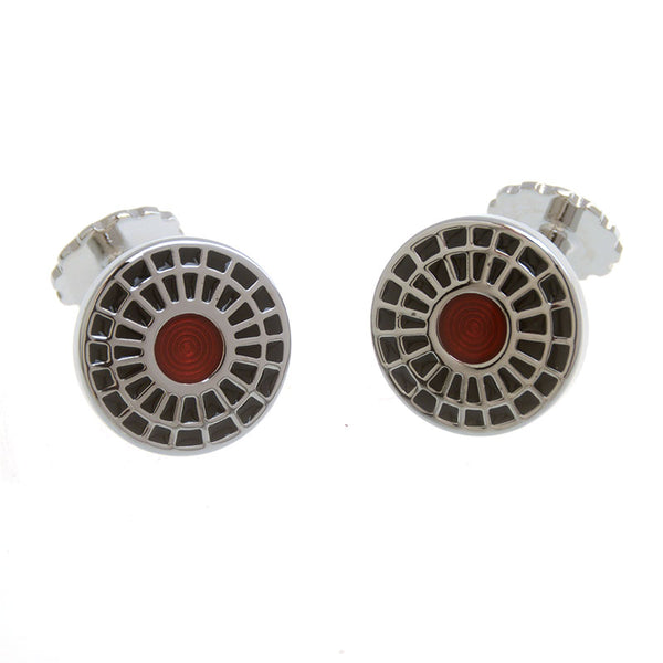 Enamel Dropping Glue Cufflinks