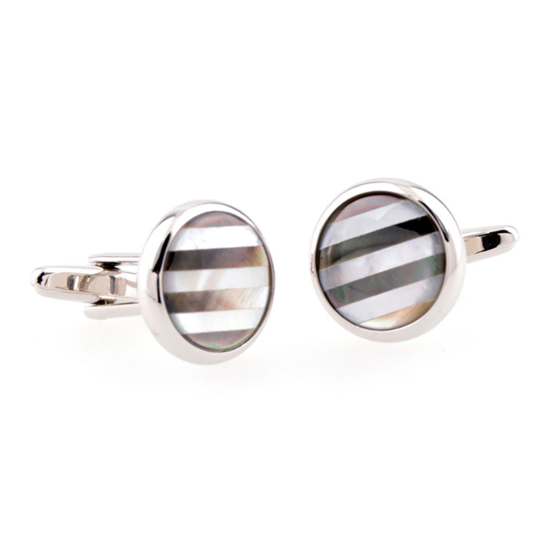 Shells Agate Cufflinks