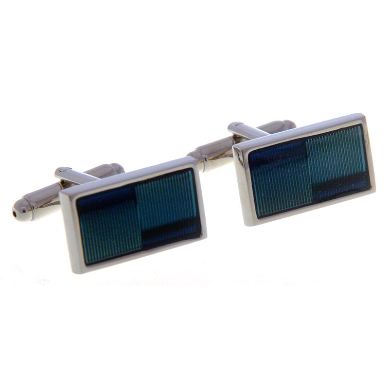 Enamel Dropping Glue Cufflinks