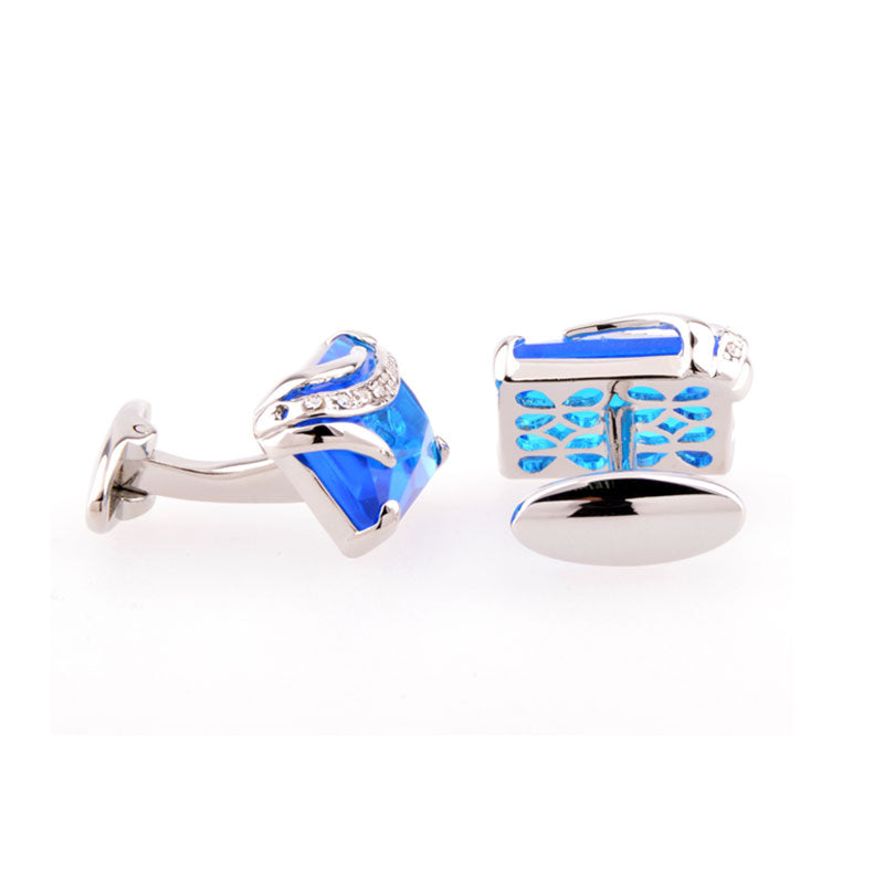 Cateye Glass Cufflinks