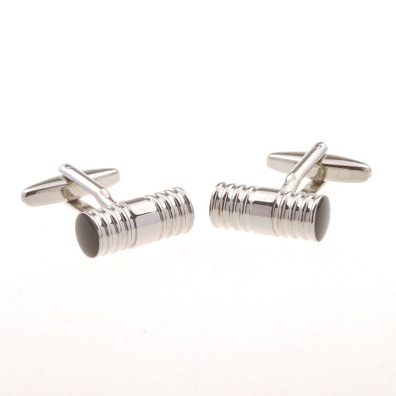 Enamel Dropping Glue Cufflinks