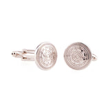 Plain Colour Metal Cufflinks