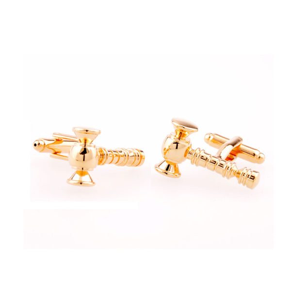 Military Tools Plain Colour Metal Cufflinks