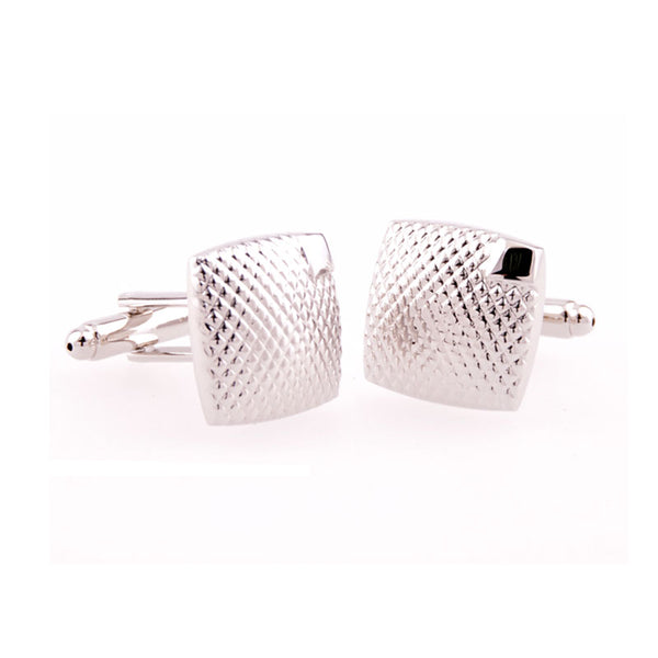 Plain Colour Metal Cufflinks