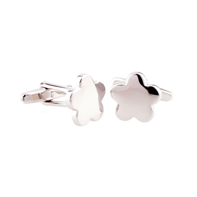 Plain Colour Metal Cufflinks