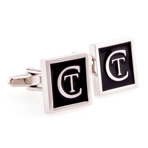 Enamel Dropping Glue Cufflinks