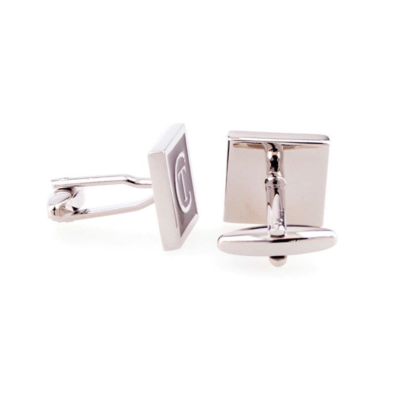 Enamel Dropping Glue Cufflinks