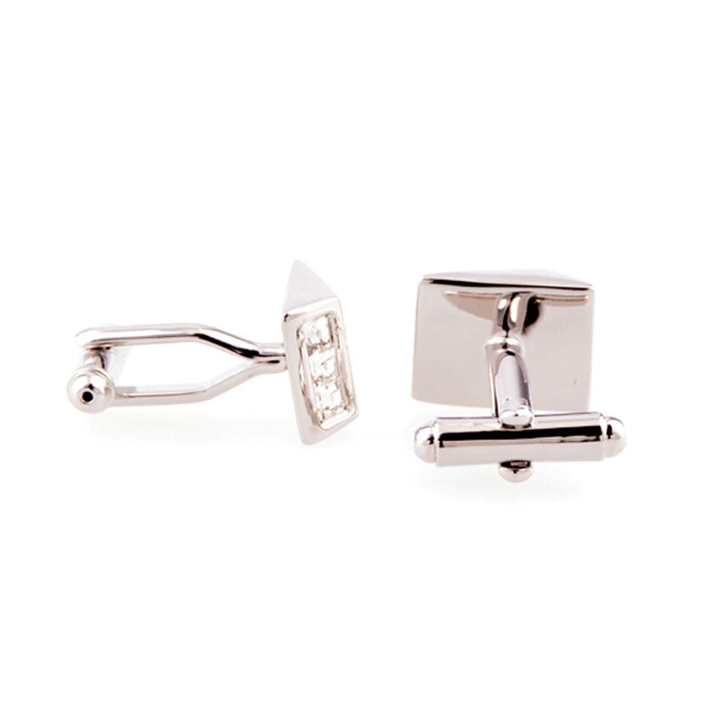 Crystal Zircon Cufflinks