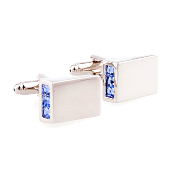 Crystal Zircon Cufflinks