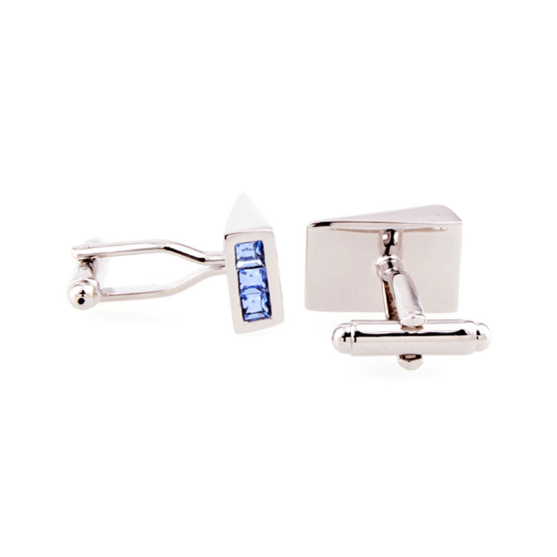 Crystal Zircon Cufflinks