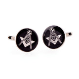 Car Logo Traffic Enamel Dropping Glue Cufflinks