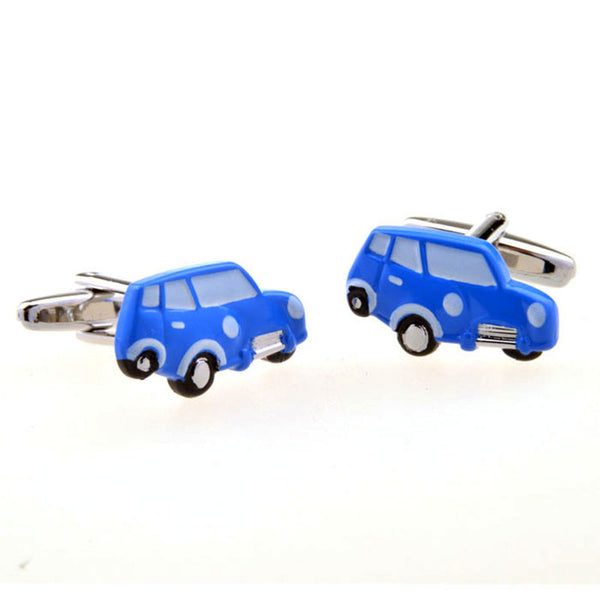 Car Logo Traffic Grease Baking Paint Cufflinks