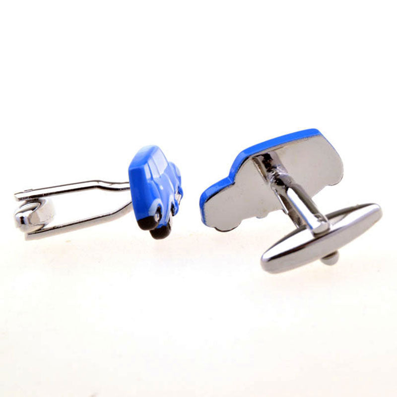 Car Logo Traffic Grease Baking Paint Cufflinks