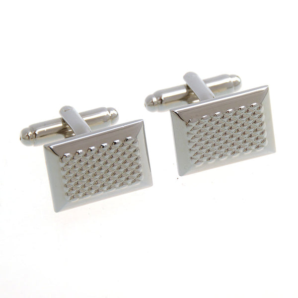 Plain Colour Metal Cufflinks