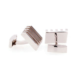 Plain Colour Metal Cufflinks