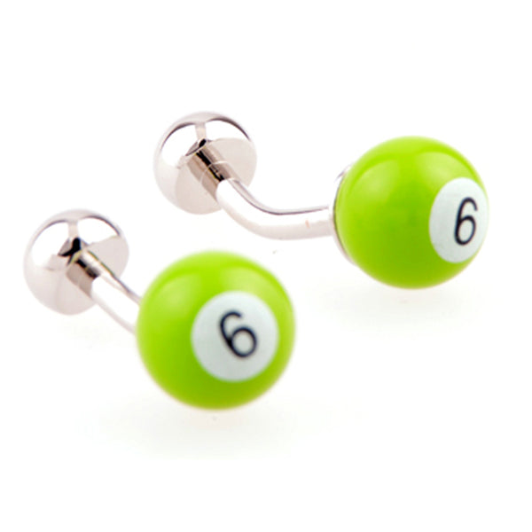 Sports Technology Grease Baking Paint Cufflinks