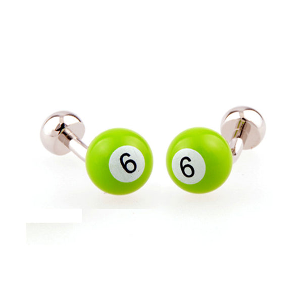 Sports Technology Grease Baking Paint Cufflinks