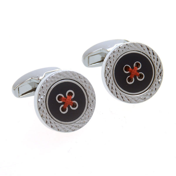 Enamel Dropping Glue Cufflinks