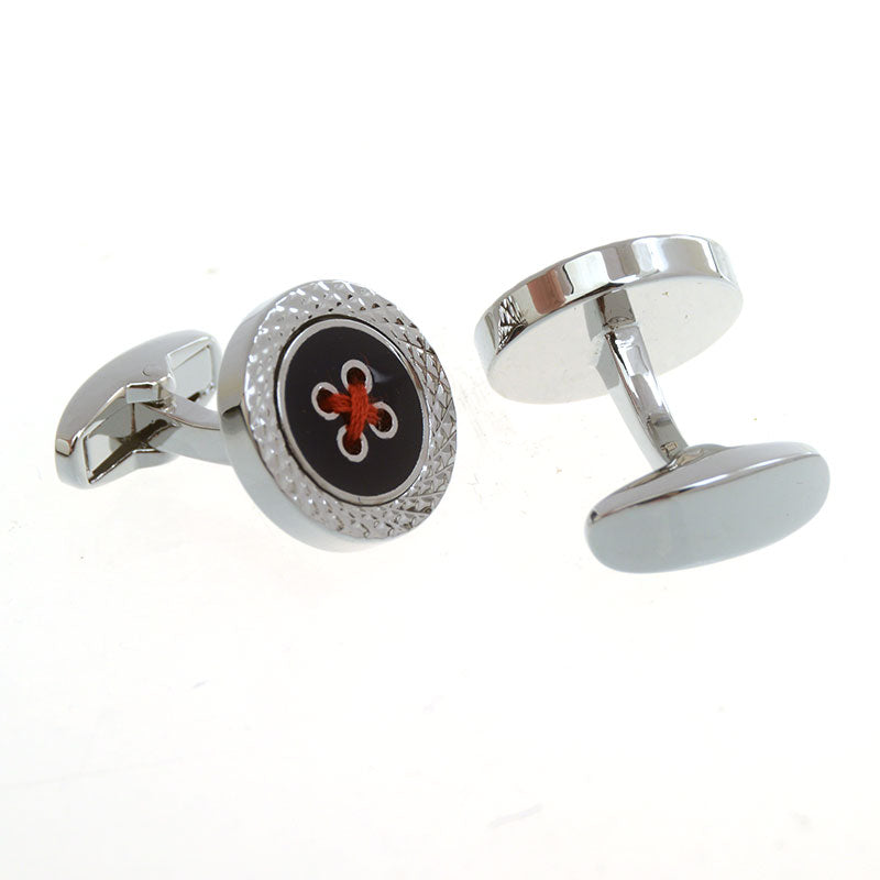 Enamel Dropping Glue Cufflinks