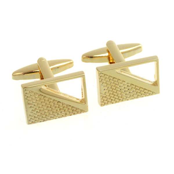 Plain Colour Metal Cufflinks