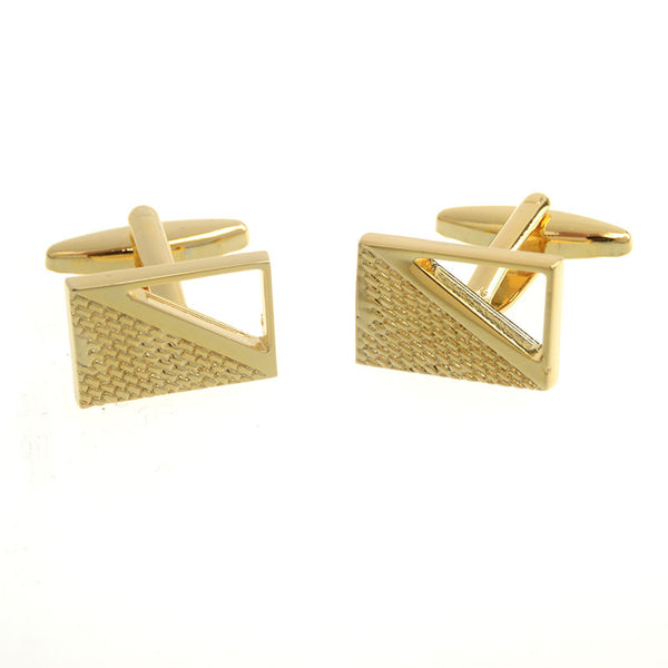 Plain Colour Metal Cufflinks