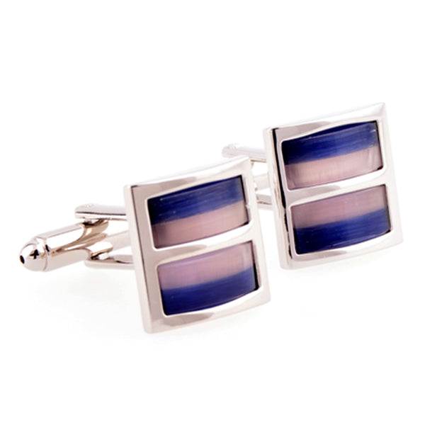 Cateye Glass Cufflinks