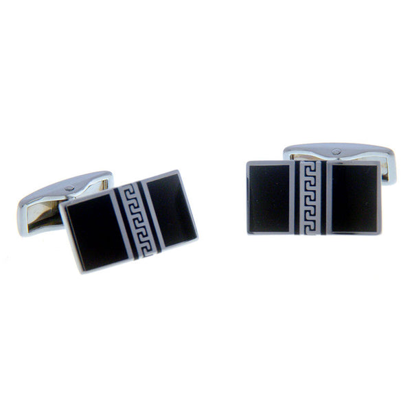 Enamel Dropping Glue Cufflinks