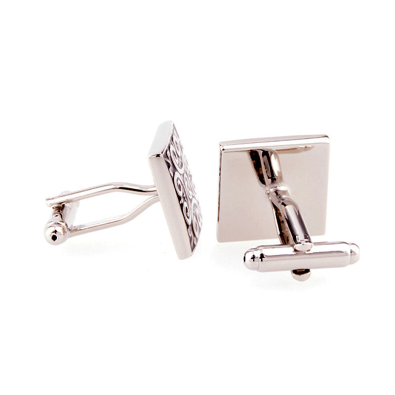 Enamel Dropping Glue Cufflinks