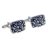 Enamel Dropping Glue Cufflinks