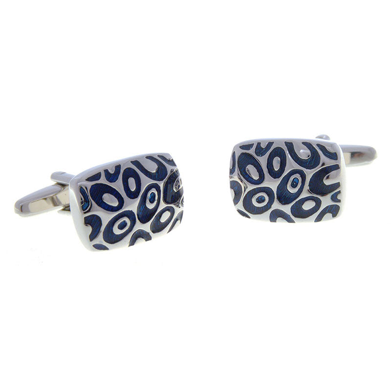 Enamel Dropping Glue Cufflinks