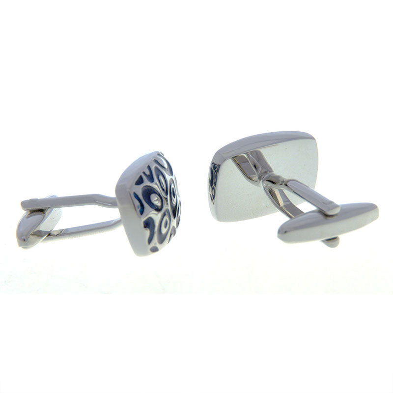 Enamel Dropping Glue Cufflinks