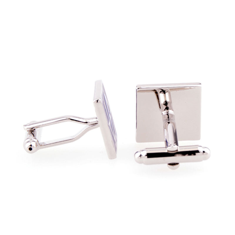 Enamel Dropping Glue Cufflinks