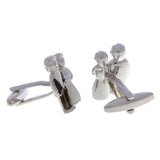 Festivals Wedding Reception Enamel Dropping Glue Cufflinks