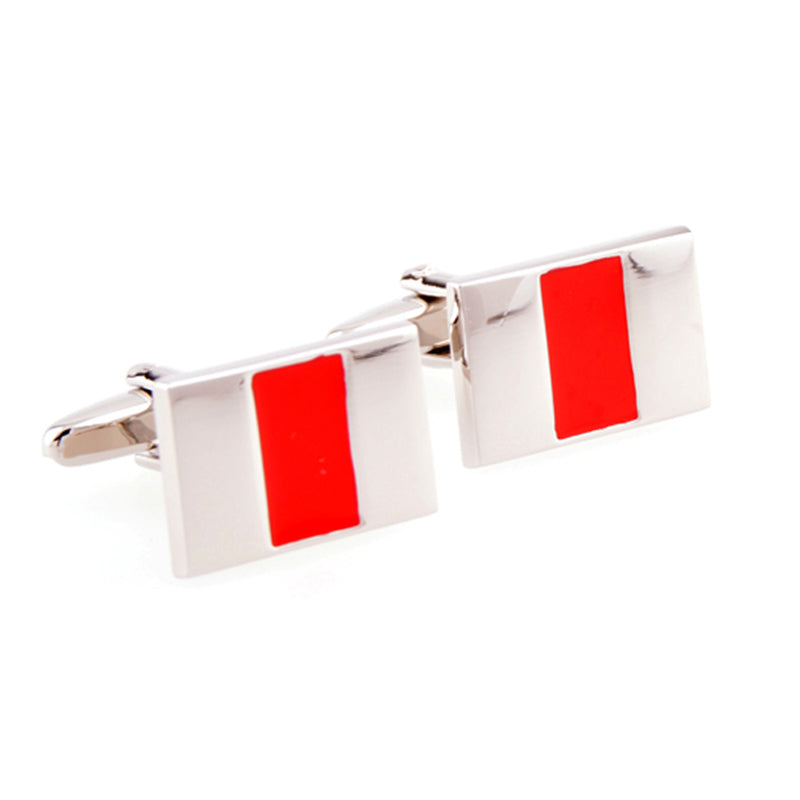 Enamel Dropping Glue Cufflinks