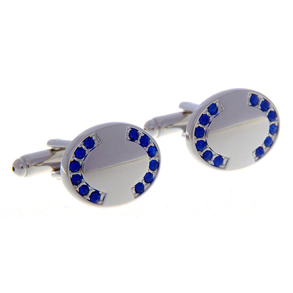 Crystal Zircon Cufflinks