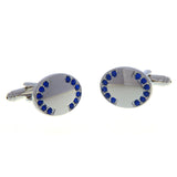 Crystal Zircon Cufflinks