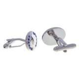 Crystal Zircon Cufflinks