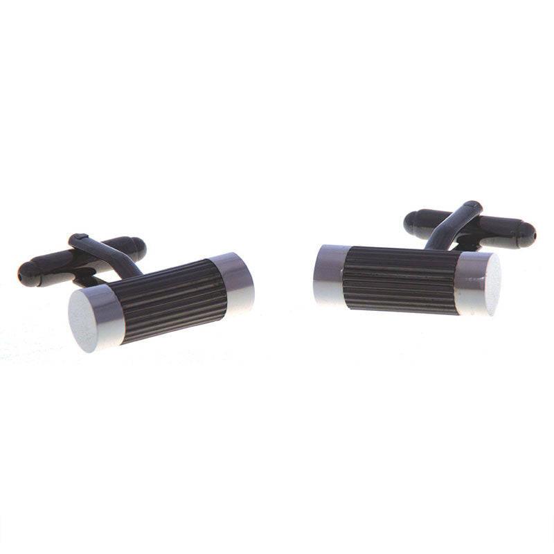 Plain Colour Metal Cufflinks