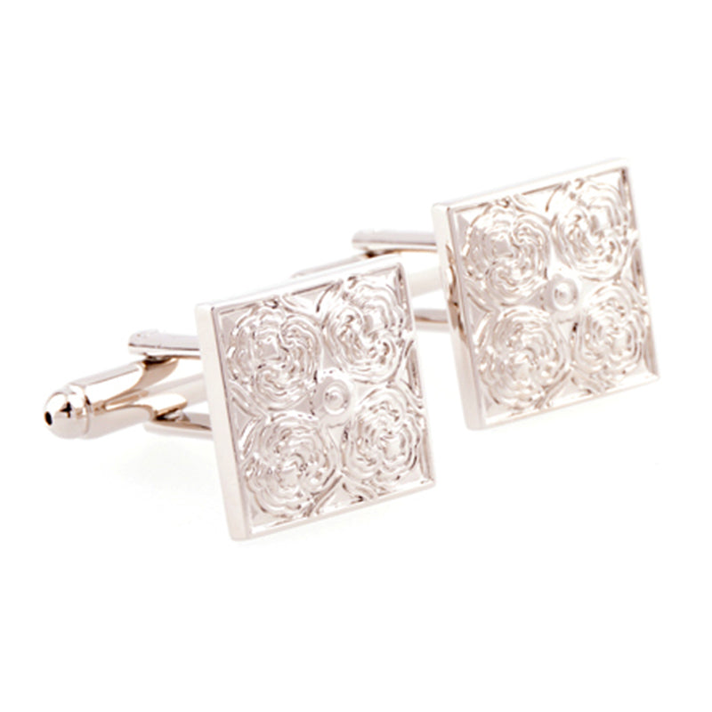 Plain Colour Metal Cufflinks