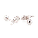 Sports Technology Plain Colour Metal Cufflinks