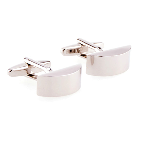 Plain Colour Metal Cufflinks