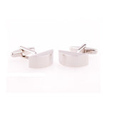 Plain Colour Metal Cufflinks