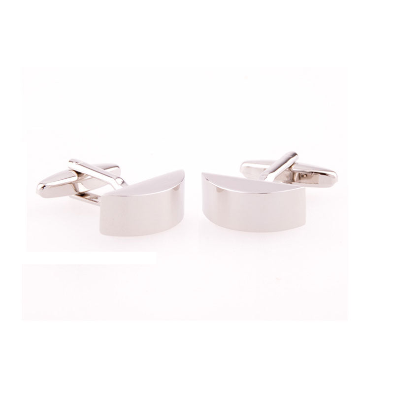 Plain Colour Metal Cufflinks